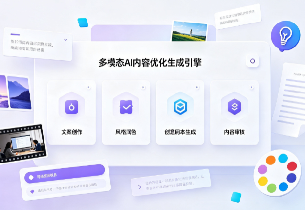 汝南县AI智能内容优化创新 多模态生成技术丰富数字内容创作生态