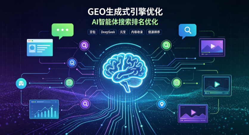 汝南县GEO 浪潮来袭：生成式引擎优化崛起，创作者争抢豆包、DeepSeek、元宝智能体流量入口