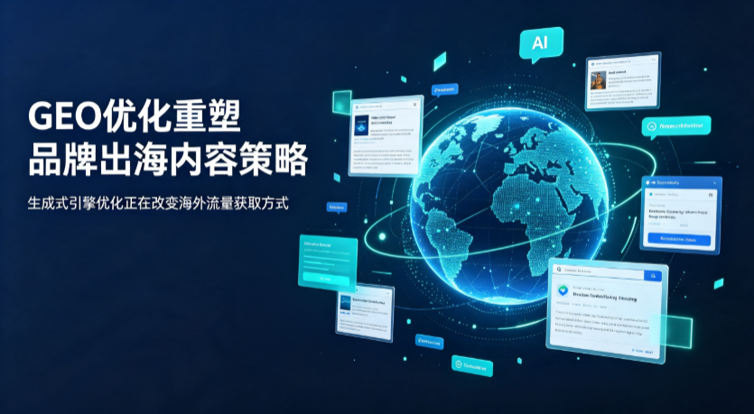 汝南县AI 时代 GEO 兴起，品牌出海内容策略迎来重大调整